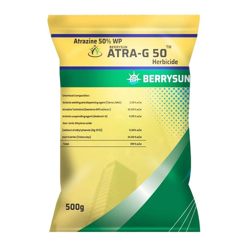 Berrysun ATRA-G 50 Atrazine 50% WP Herbicide, Pre Emergence and Early Post Emergence - Image 1