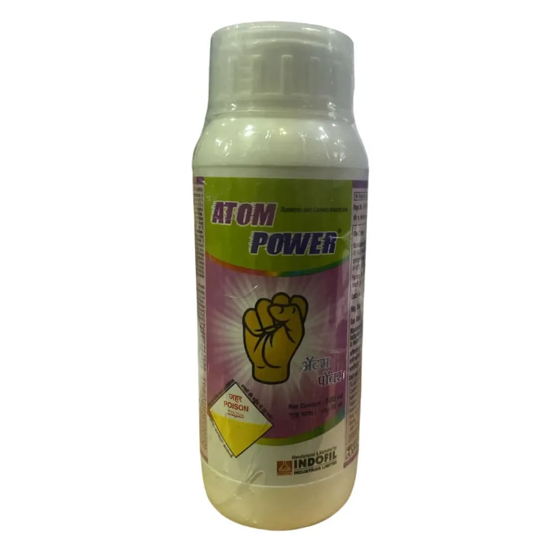 Indofil ATOM POWER Imidacloprid 30.5% SC Systemic Insecticide Effective For Sucking Pest - Image 1