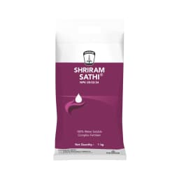 Shriram Sathi NPK 00:52:34 Fertilizer, Suitable For Pre-Bloom As Well As Post-Bloom Applications 1