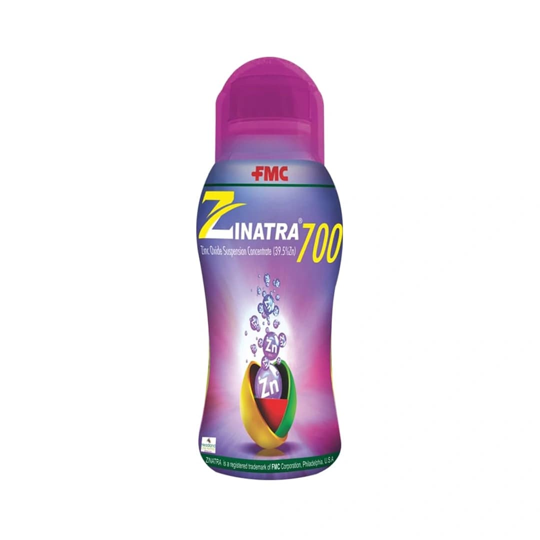 FMC Zinatra 700 (Zinc Oxide Suspension Concentrate 39.5% ww Zinc) , Provides More Zinc To Plants Compared To Traditional Zinc Formulations - Image 1