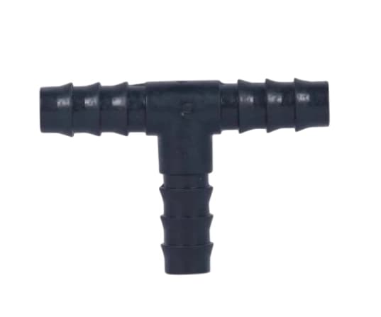 Siddhi Irrigation Drip Accessories Tee Connector 16 MM, Easy to Install and Leak-Proof Design, Used in Agriculture and Home Gardening
