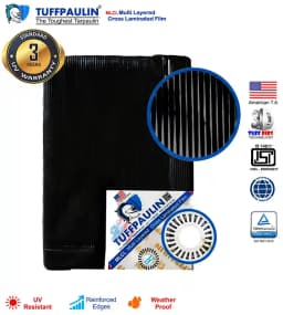 Tuffpaulin Hay Covers, Heavy Duty Material, Weather Resistant, Multi Purpose Usage 4