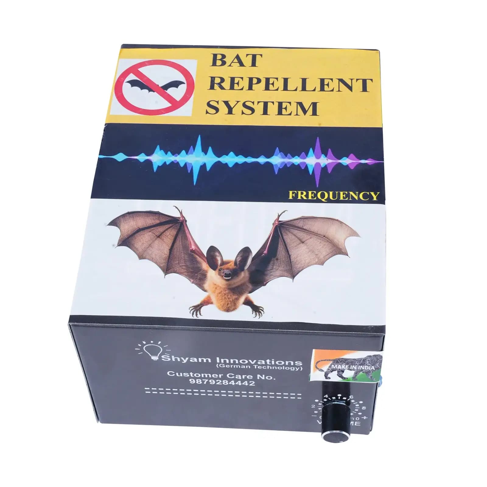 Shyam Ultrasonic Bat Repellent System, Outdoor & Indoor Bat Control - Image 1