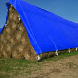 Tuffpaulin Hay Covers, Heavy Duty Material, Weather Resistant, Multi Purpose Usage 5