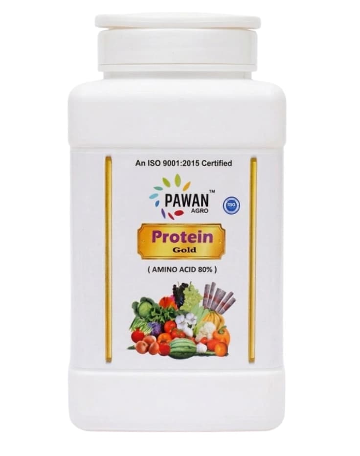 Pawan Agro Protein Gold Amino Acid 80% WSP Plant Growth Booster - Image 1