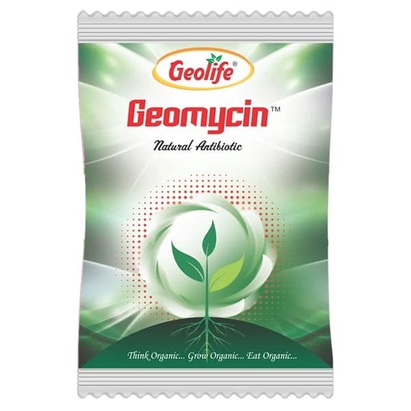 जियोलाइफ जियोमाइसिन: पौधों के अर्क का संघटन, रोगाणुओं के मेटाबॉलिक प्रक्रियाओं पर प्रभाव, बैक्टीरियल संक्रमण से पौधों को पूरी सुरक्षा प्रदान करता है