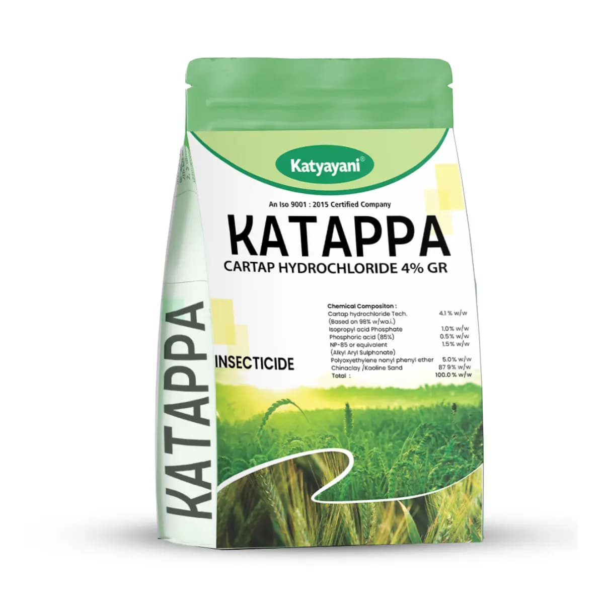 Katyayani Katappa Cartap Hydrochloride 4% GR Insecticide, Control Caterpillars In Paddy Crops - Image 1