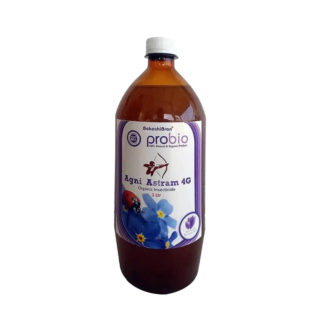 AgniAstram Organic Liquid Pesticide for All Type of Plants, A Complete organic pesticide prepared with the Indian traditional methodology. - Image 1