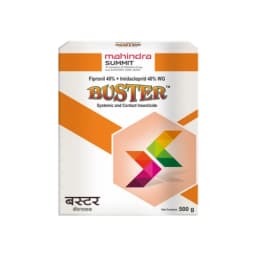 Mahindra Buster Fipronil 40% + Imidacloprid 40% WG Insecticide, Dual-Action, Effective For White Grubs And Pests 1