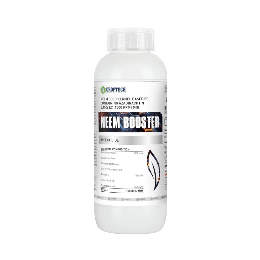 Aquarius Neem Booster Azadirachtin 0.15% min 1500 PPM Insecticide, Effective In All Types Of Crops