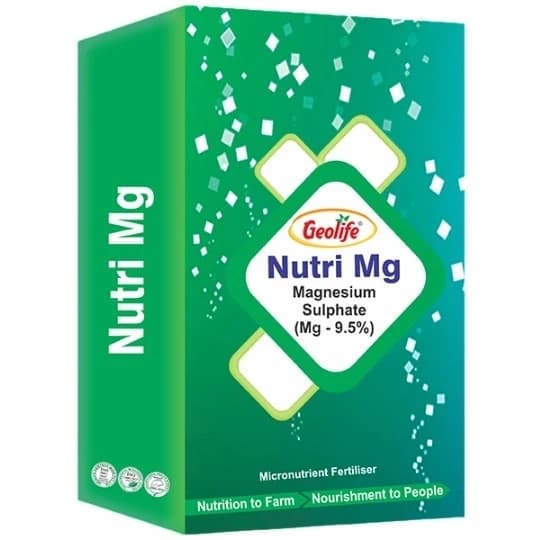 Geolife Nutri Mg 9.5% Fertilizer, Water Soluble For All Crops