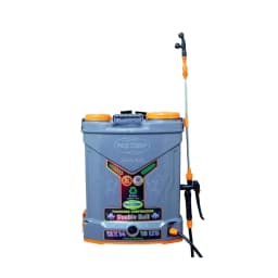 Pad Corp Lithium-Ion Double Bull 12 V X 14 Amp, Double Motor Sprayer, 18 Ltr Tank Capacity, 1.7 Ah Fast Charger, Free 9 Watt Led Bulb 1
