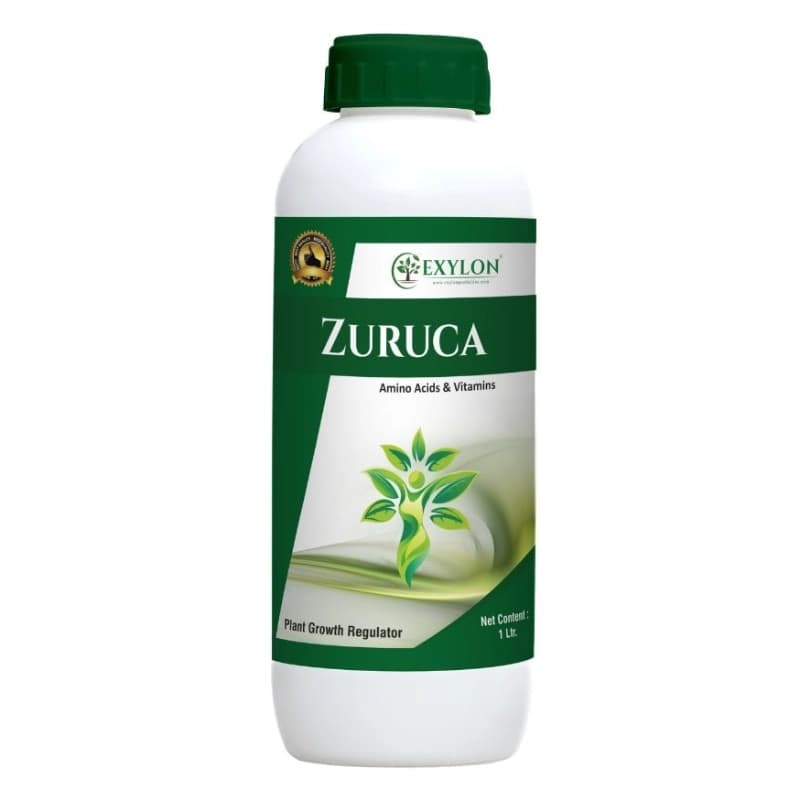 Exylon Zuruca Amino Acid & Vitamin Plant Growth Regulator, Bio-Stimulant for Growth & Stress Resistance For All Crops