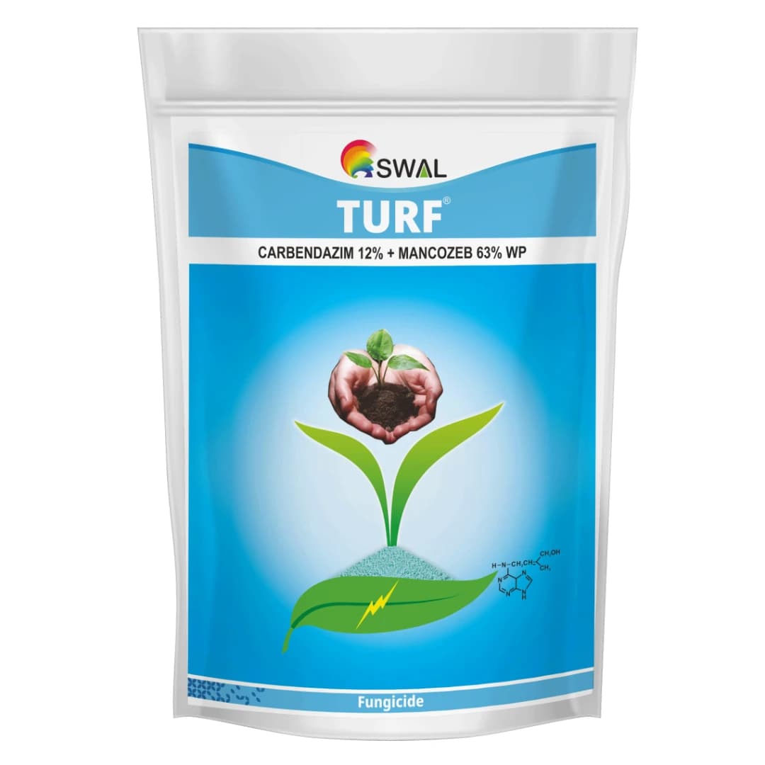 Swal TURF Carbendazim 12% + Mancozeb 63% WP Fungicide, Effective Fungal Diseases Control In Multiple Crops