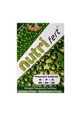Geolife Nano Fert NPK 00:00:50 Water Soluble Fertilizer, Helps In Application Of Potassium Enriched Water Soluble Fertilizer Protein Production 1