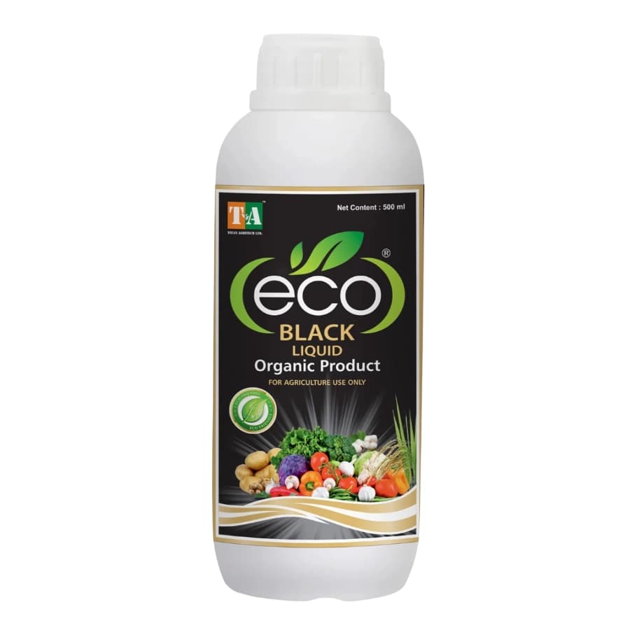 Titan Agritech ECO BLACK Potassium Humate Liquid 20% Organic Fertilizer, Effective For Soil And Plant Growth - Image 1
