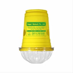 Sagar Fruit Fly Trap Glass, Bactocera Cucurbitae Lure, Effective Melon & Fruit Fly Control 1