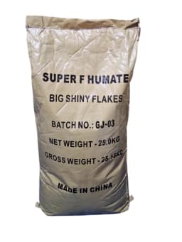 Imported Super Potassium Humate 98% Flakes, Humic Acid 70%, Fulvic 6%, PGR - Plant Growth Promoter (25 Kg Loose Bag) 1