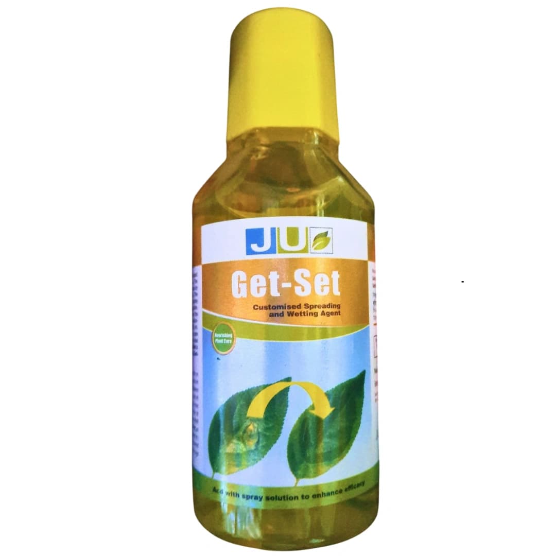 JU Get Set Silicone Based Non-Ionic Surfactant Sticker, Wetting Agent, Provides Uniform And Quick Spreading Of Agrochemicals