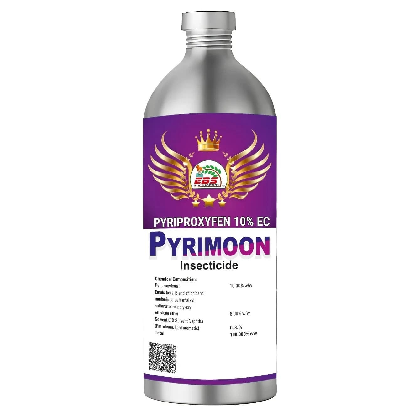 EBS Pyrimoon Pyriproxyfen 10% EC Insecticide, Used Against Variety Of Arthropoda For Cotton, Brinjal And Okra - Image 1