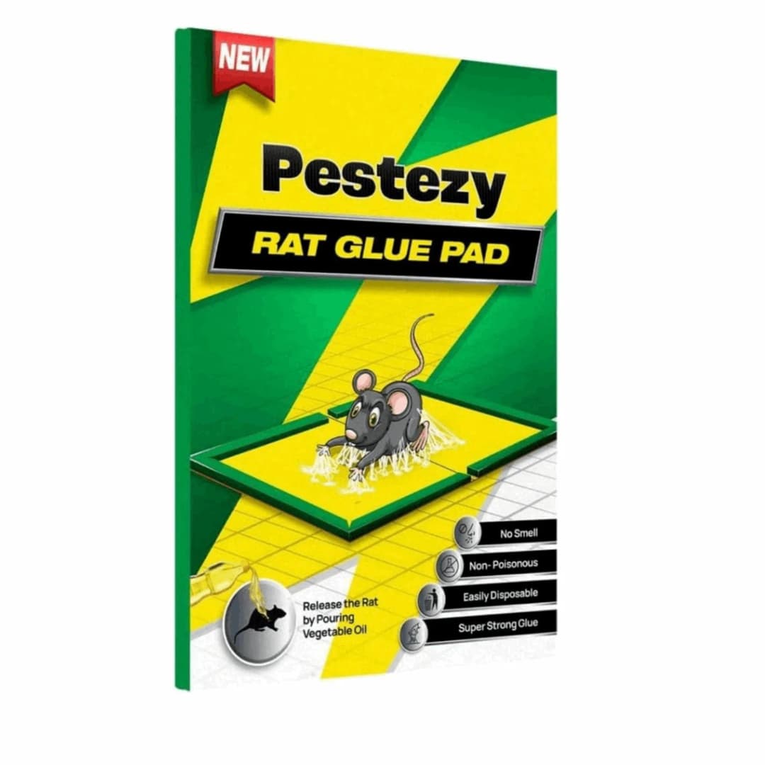 Pestezy Mouse Glue Trap With Peanut Butter Flavour, Can Be Used In Houses, Kitchens, Warehouses, Offices, Godowns, etc