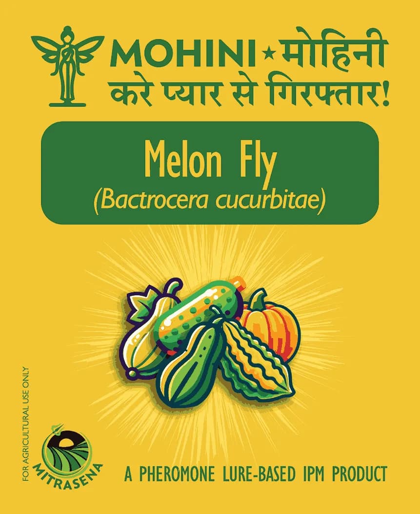 Biowall Mohini Melon Fly Bactrocera Cucurbitae, Pheromone Lure For Effective Pest Control - Image 1