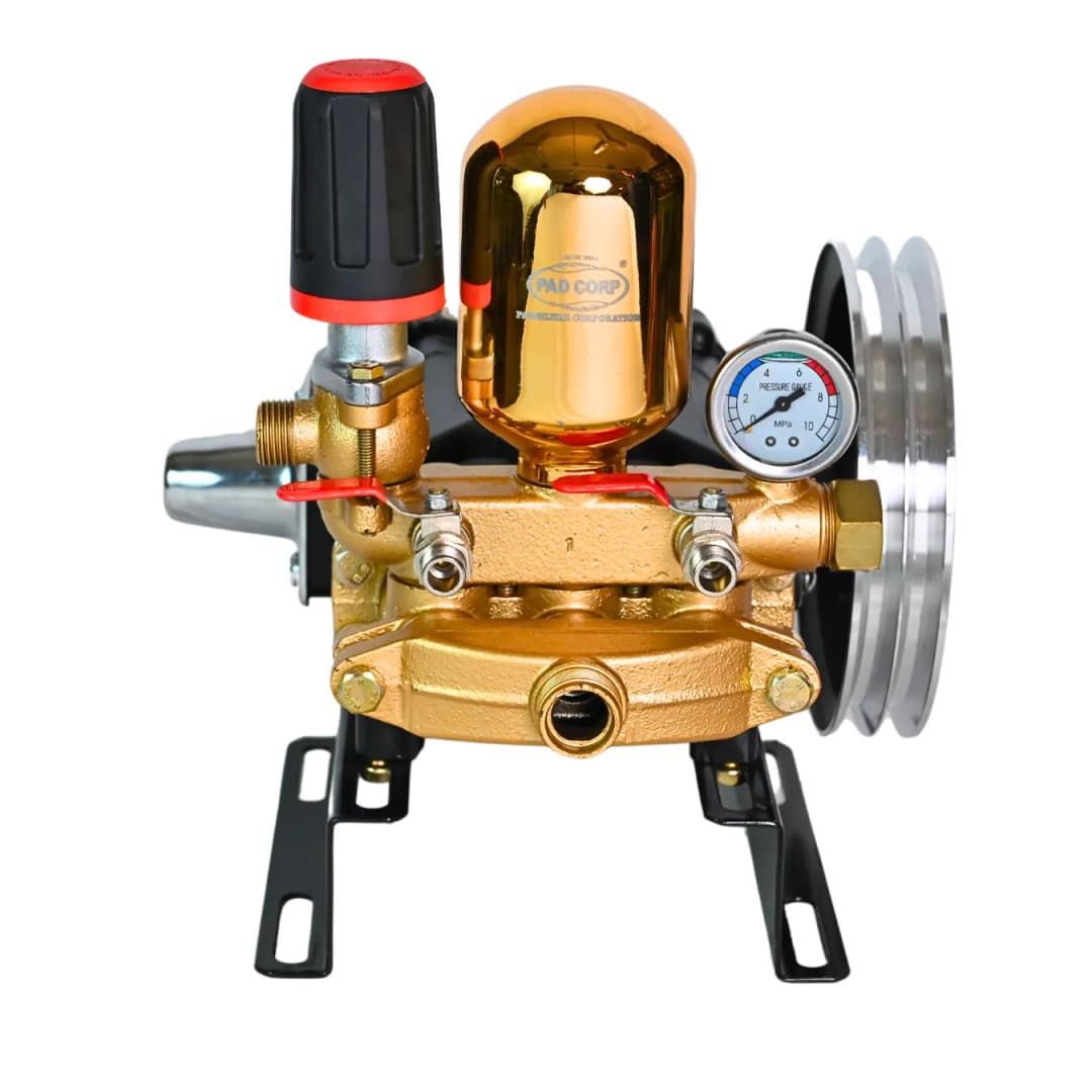 पैड कॉर्प एचटीपी ब्लैक - 22 प्रीमियम क्वालिटी स्प्रेयर, कृषि उपयोग के लिए सर्वोत्तम, 2-HP मोटर और पेट्रोल इंजन से संचालित