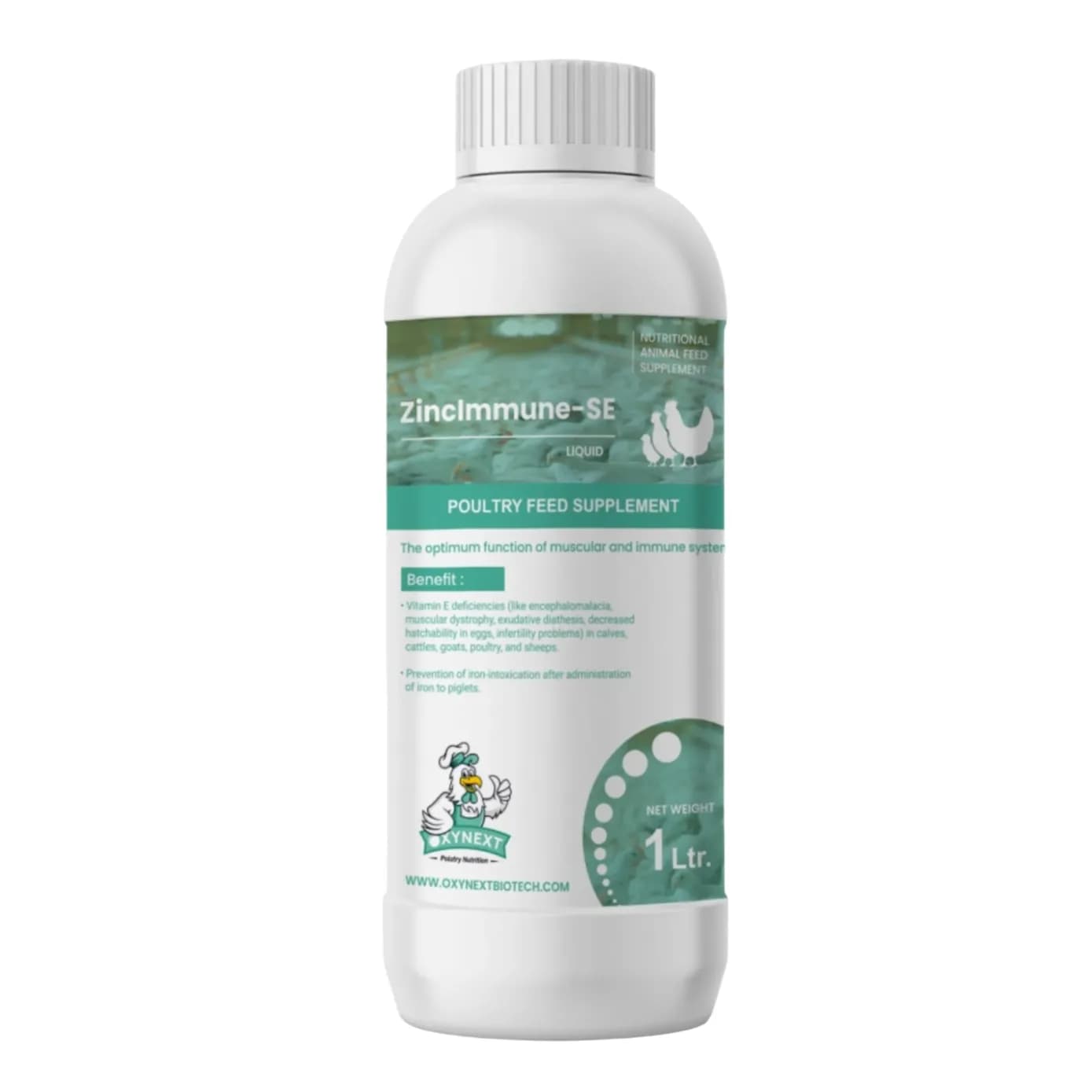 OXYNEXT ZincImmune-SE Poultry Feed Supplement For Immunity & Muscle Health - Image 1