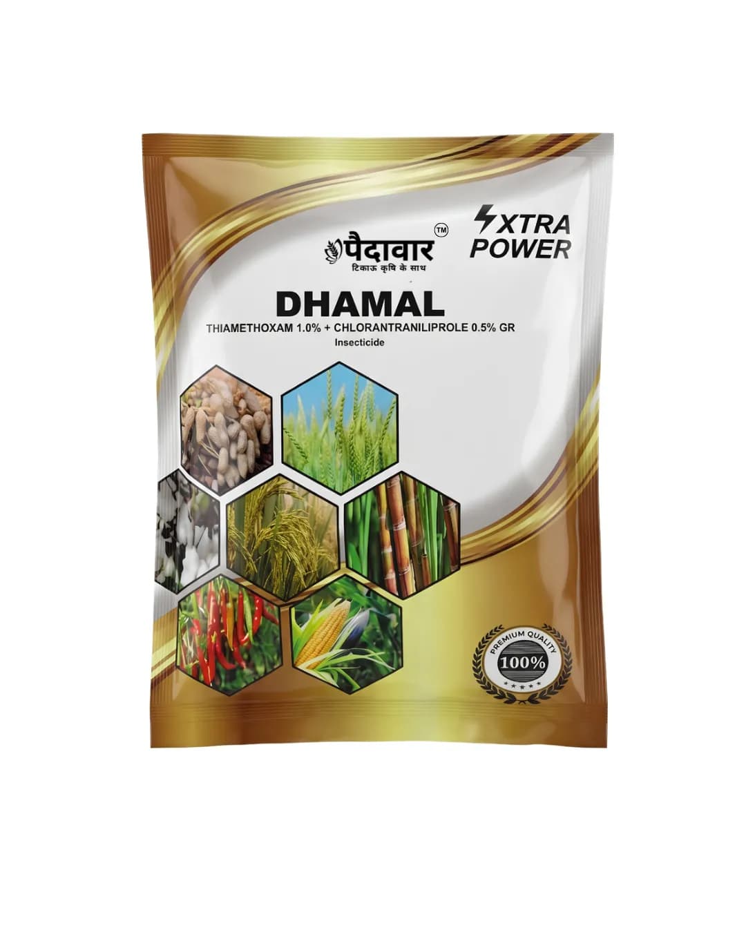Paidavaar Dhamal Insecticide (Thiamethoxam 1.0% + Chlorantraniliprole 0.5% GR) Dual Action Pests Control - Image 1