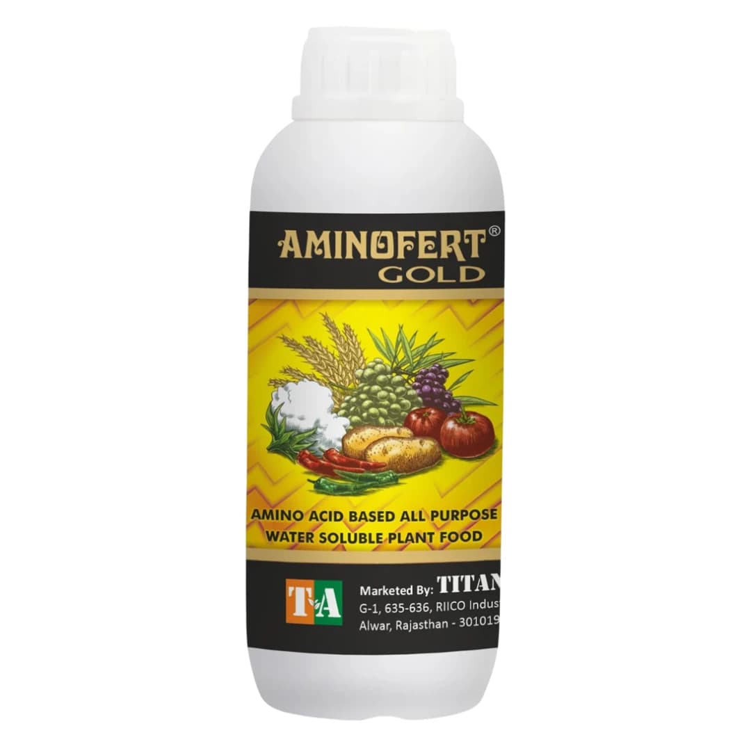 Titan Agritech Aminofert Gold Liquid Micro Nutrient Fertilizer - Image 1