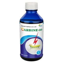 Carbine 50 - Chlorpyrifos 50% EC Insecticide, To Control Termites in Buildings, During Construction, and in Existing Buildings, Bollworms in Cotton 1