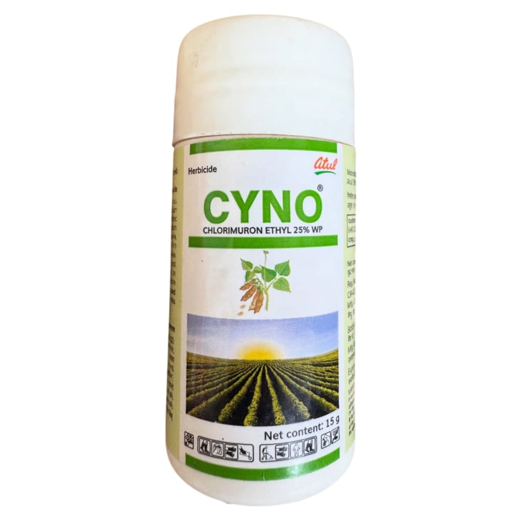 Atul CYNO Chlorimuron Ethyl 25% WP Herbicide, Effective Control Weed In Paddy And Soybean Crops - Image 1