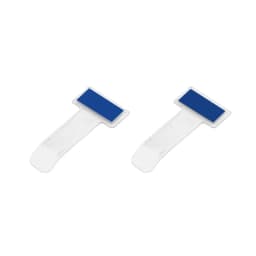 Fastag Windscreen Ticket Holder Clip For Car - Transparent (2 Pcs) 1