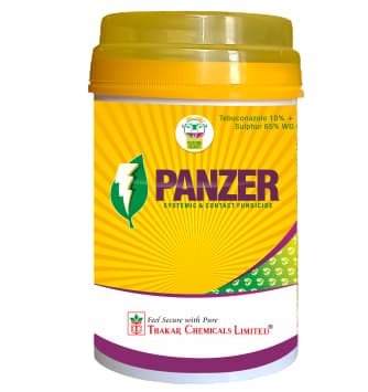Thakar Panzer Tebuconazole 10% + Sulphur 65% WDG Fungicide - Image 1