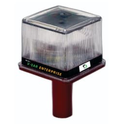 V-Sar Smart Zatka Light (Solar Live Light) Red LED, Waterproof Design, Sound for Farm Animal & Security Protection 1
