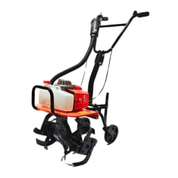 Farmq FQ-MT-63 Mini Tiller 2-Stroke Petrol Engine 63CC, 3HP, 8500-9000RPM, 40CM Cutting Width 1