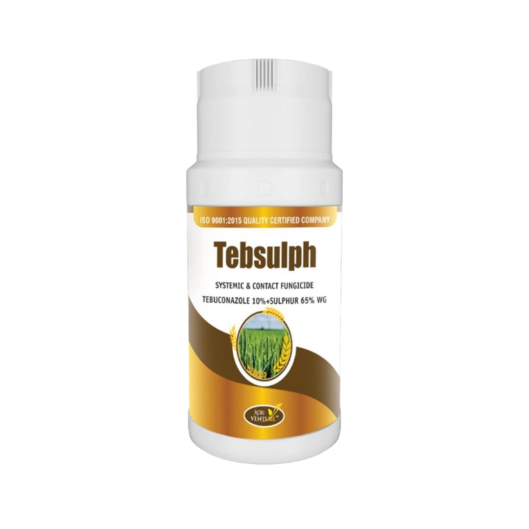 Agriventure Tebsulph ( Tebuconazol 10% + Sulphur 65% WG ) Fungicide, Water Dispersible Granule - Image 1