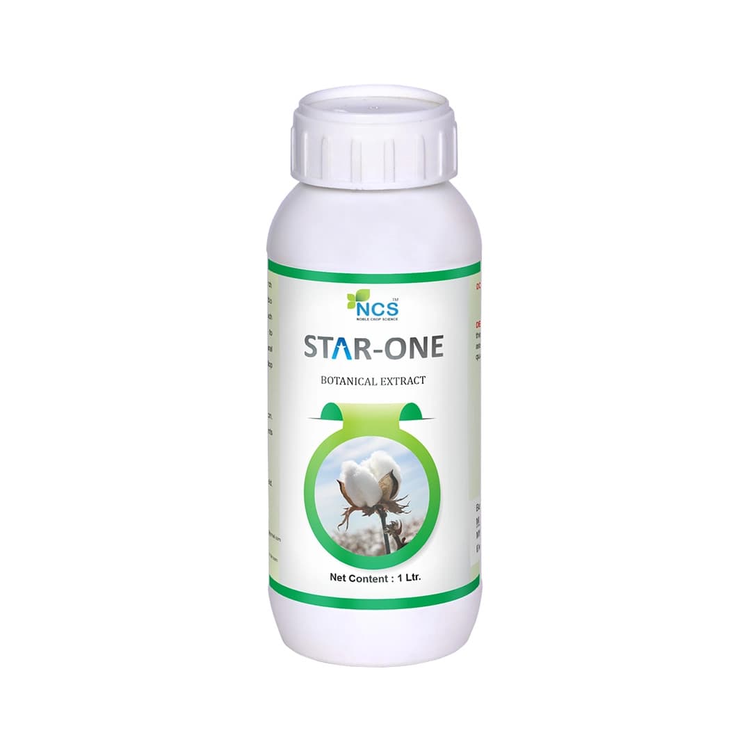 Star One - Larvicide for Bollworms, Fruit and Shoot Borer, and Leaf Miner, Non-Toxic and Effective Against All Larvae