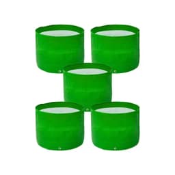 BloomBuddy HDPE Grow Bags 200 GSM, Round Sizes, Various Sizes, UV Treated, Best For Terrace Gardening, Balcony Gardening. 1