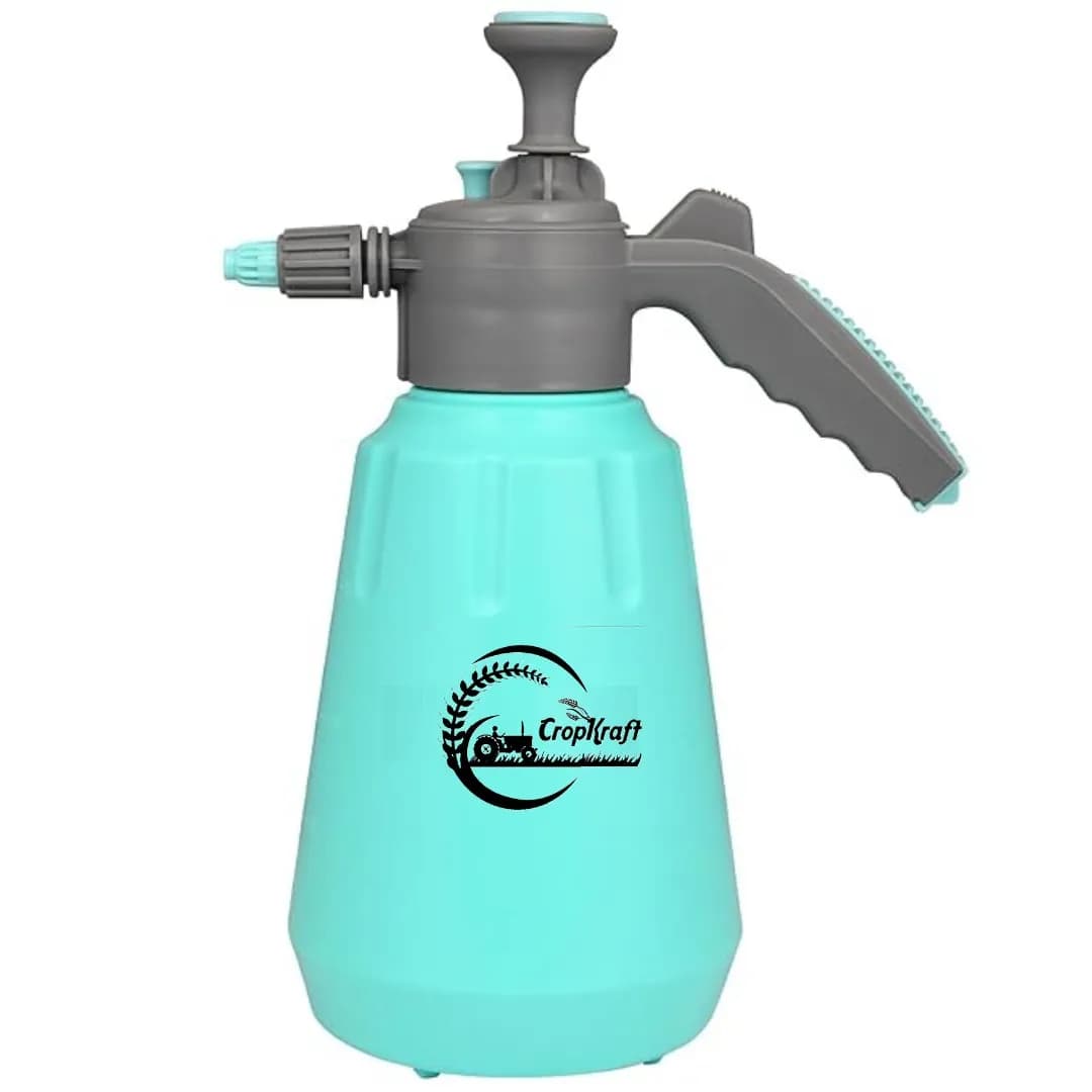 CropKraft Heavy Duty Garden Sprayer (2L Capacity), Use For Plant Irrigation, Home Cleaning, Car Washing, and Pet Bathing