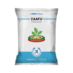 टाटा रेलिस ज़ाफू हेक्साकोनाजोल 0.5% जीआर फफूंदी नाशक, तैयार उपयोग के लिए दानेदार फफूंदी नाशक फार्मूलेशन 1