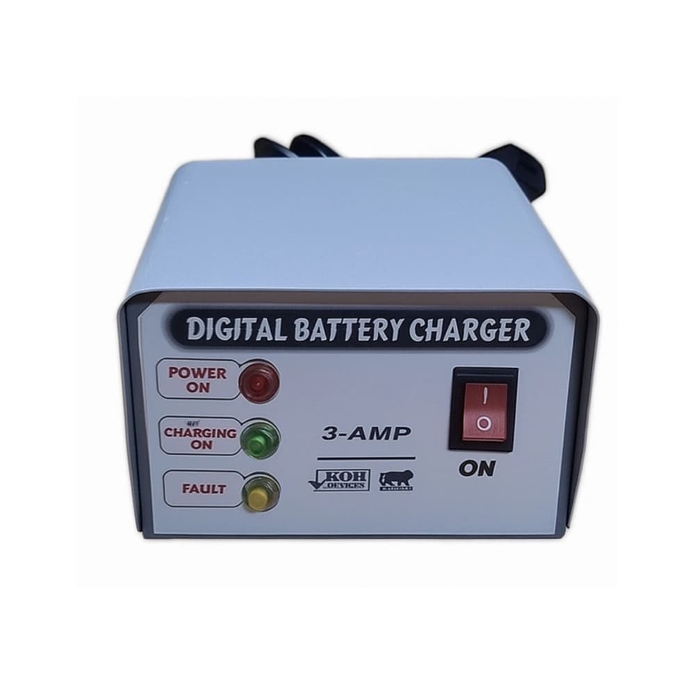 Radhe Agri Digital Battery Charger For Sprayer And Zataka Machine, Provides Fast And Efficient Charging - Image 1