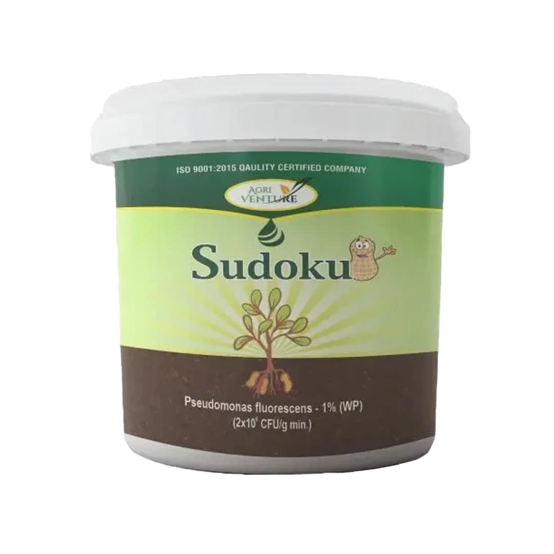 Agriventure Sudoku (Pseudomonas Flurescens 1% Wp) Promote Plant Growth And Health By Suppressing Soil Borne Diseases - Image 1