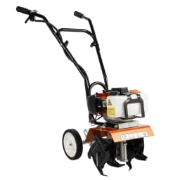 Neptune NC-52 Bottom Mini Power Tiller, 52CC, 2HP Petrol Engine, High Carbon Blades, 10 Width, 4 Depth, Perfect for Agriculture, Farm & Garden Work 1