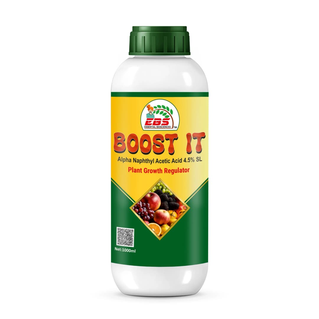 EBS Boost It Alpha Naphtyl Acid 4.5% SL, Induces Flowering & Prevents Fall Of Unripe Fruits And Shedding Of Buds