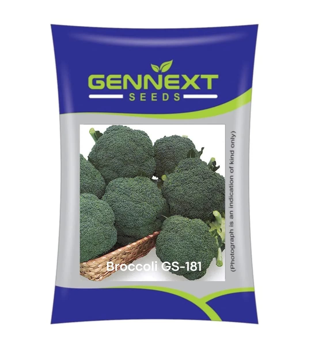 Gennext GS-181 F1 Hybrid Broccoli Seeds, High Yield, Dark Green and Superior Quality - Image 1