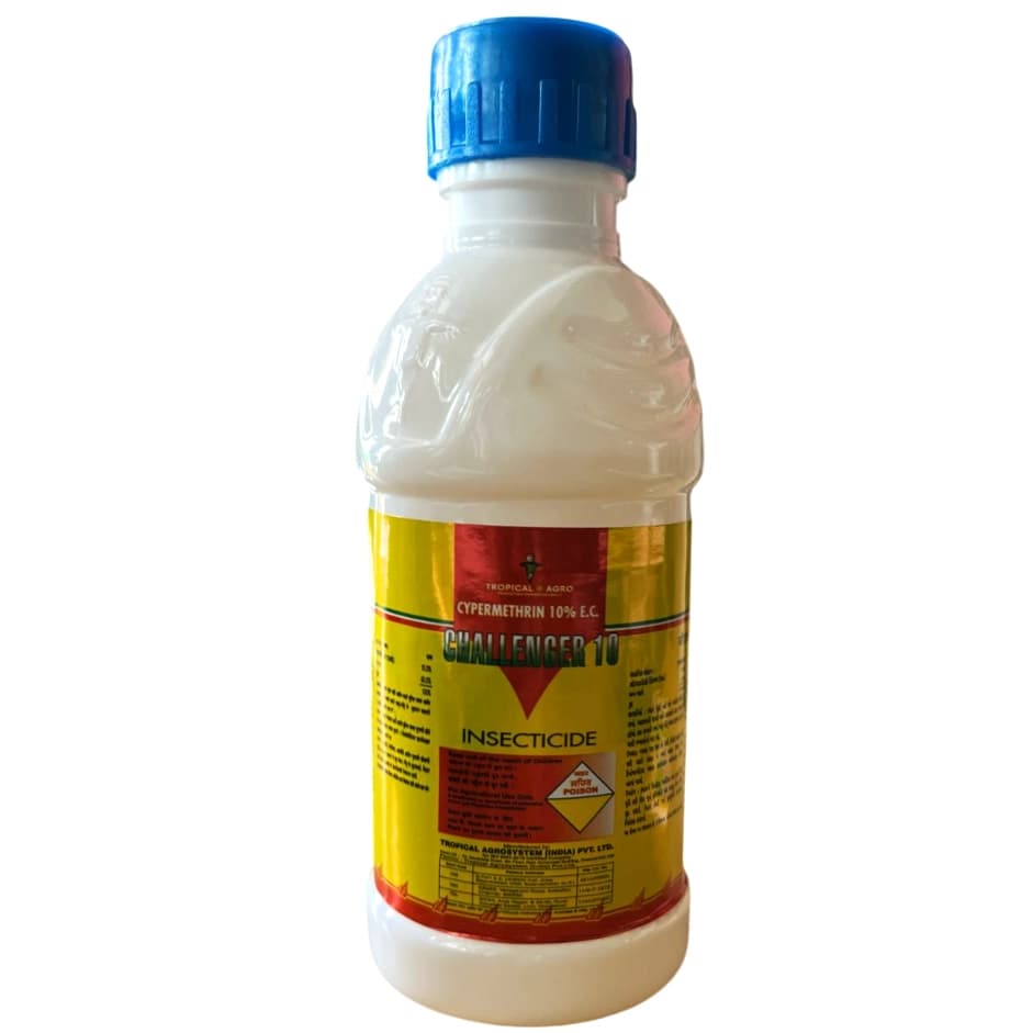 Gharda Cyperguard Cypermethrin 10% EC Insecticide, Effective For Control Pest In Crops - Image 1