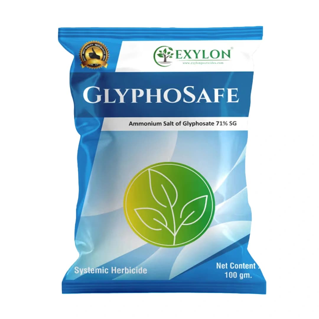 Exylon GlyphoSafe Ammonium Salt of Glyphosate 71% SG Herbicide, Effective Weeds Control In Multiple Crops - Image 1