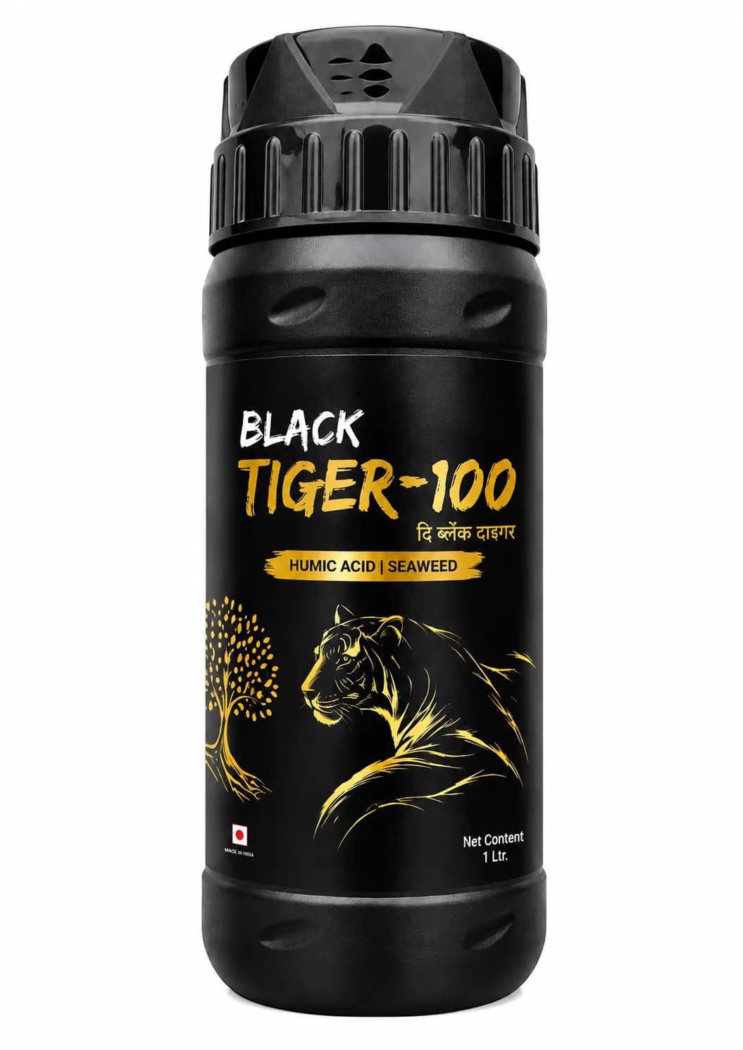 Black Tiger-100 98% Humic Acid Potassium Humate Soil Conditioner - Image 1