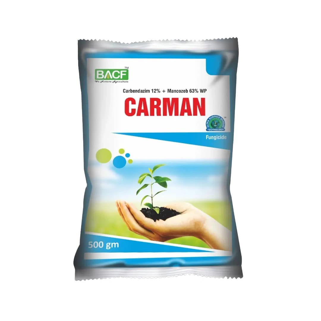 Carman Fungicide - Carbendazim 12% + Mancozeb 63% WP - Image 1
